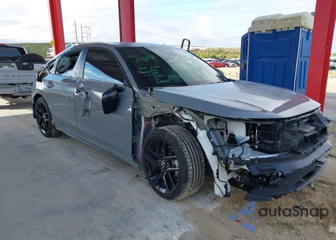 2025 Honda Civic Sedan Sport z USA, uszkodzony, nr VIN 19XFL2H84SE036954